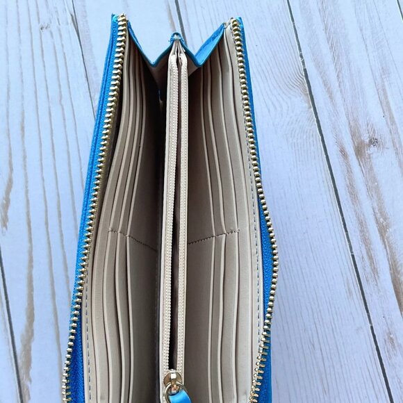 Radley London Selby Crescent Leather Wallet Azure - Picture 6 of 6